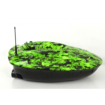 Łódka zanętowa MF-L2 NEW! (Kompas+GPS+Autopilot)  Monster Carp Bait Boat Green Fire