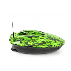 Łódka zanętowa MF-C5 (Kompas+GPS+Autopilot+Sonda) Monster Carp Bait Boat Green Fire
