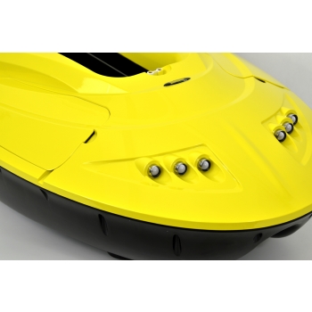 Łódka zanętowa MF-C5 (Kompas+GPS+Autopilot+Sonda) Monster Carp Bait Boat Żółta